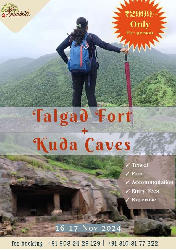 Talgad fort + Kuda Caves