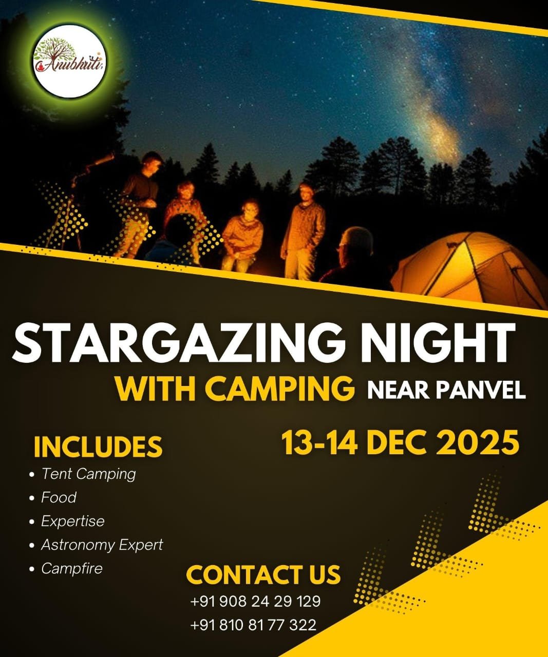 STARGAZING with Camping by Anubhuti365days